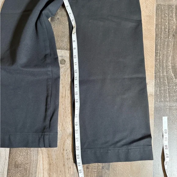 Maeve The Colette Ponte Pants 26 Black Wide Leg Career Minimalist Anthro - Picture 3 of 9